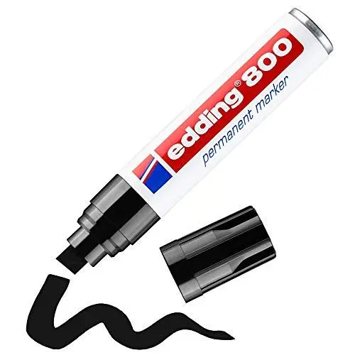 Produktbild: edding 800 permanent marker schwarz
