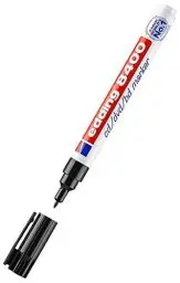 Produktbild: edding 8400 CD/DVD/BD Marker - schwarz - 1 Stift - Rundspitze 0,5-1 mm - für die dauerhafte Beschriftung von CDs, DVDs und Blu-ray Discs