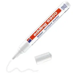Produktbild: Edding 8900 4-8900-1-4624 Möbelmarker Reinweiß 1.5 mm, 2 mm