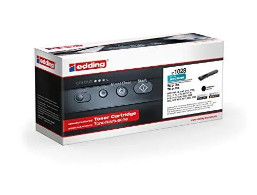 Produktbild: edding Toner EDD-1028 - Schwarz - Reichweite 2500 Seiten - Ersetzt Brother TN-241BK / TN-242BK