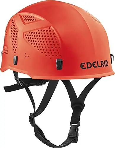 Produktbild: EDELRID Unisex – Erwachsene Ultralight III Kletterhelm, red, one Size