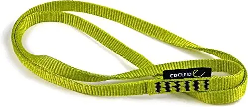 Produktbild: Edelrid Unisex – Erwachsene PES Sling 16mm Bandschlinge, neon Green (499), 180 cm