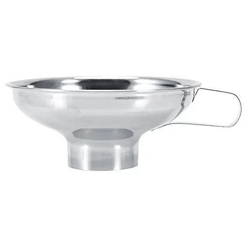 Produktbild: Edelstahl Trichter TOPINCN Weithals Canning Gläser Trichter mit Griff Hochwertige Haushalts Küche Werkzeuge (Small Size)