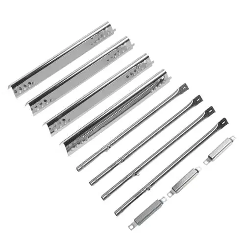 Produktbild: GDZTBS Grill-Ersatz-Heizplattenrohr-Set aus Edelstahl, Vielseitig, Gasgrill-Heizplattenrohr Gasgrill