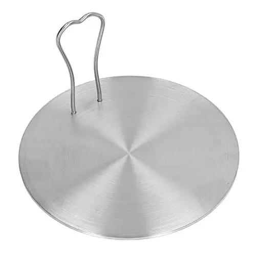 Produktbild: Edelstahl-Induktionsplatten-Wärmediffusor für Zuhause, Küche, Kochen, Eisenpfanne, Keramiktopf, Gas, Elektrische Kochfelder, Diffusor-Adapter, Elektrische Induktions-Wärmeplatte