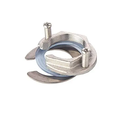 Produktbild: Edelstahl-Wasserhahn-Befestigungsmutter-Set, Verhindert lose Armaturen für Küchen- und Badarmaturen, 31-mm-Einlochmutter-Anschluss