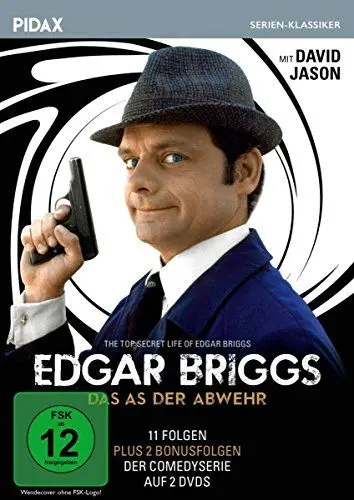 Produktbild: Edgar Briggs - Das As der Abwehr (The Top Secret Life of Edgar Briggs) / 11 Folgen der Kultserie mit David Jason + 2 Bonusfolgen (Pidax Serien-Klassiker) (2 DVDs)