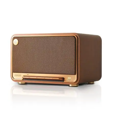 Produktbild: EDIFIER D32 Wireless Speaker, Hi-Res Audio, LDACAACALAC, Bluetooth V5.3, 60W(RMS), 2.1 Akustik Architektur, Full Digital Signal Process, 11h Spielzeit, APP Control- Braun
