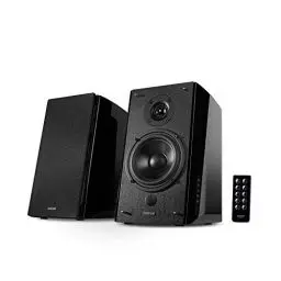 Produktbild: EDIFIER Studio R2000DB Bluetooth-Lautsprechersystem (120 Watt) mit Infrarot-Fernbedienung und optischem Eingang, Schwarz