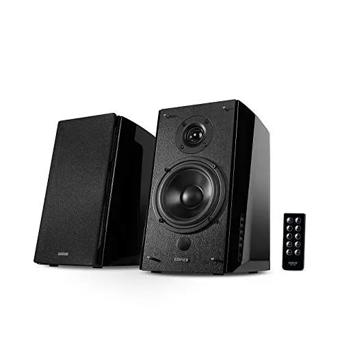 Produktbild: EDIFIER Studio R2000DB Bluetooth-Lautsprechersystem (120 Watt) mit Infrarot-Fernbedienung und optischem Eingang, Schwarz