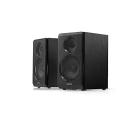 Produktbild: EDIFIER Studio R33BT - Kompaktes 2.0 Regallautsprechersytem im Echtholzgehäuse (MDF) mit Bluetooth 5.0, AUX Anschluss und Bedienelementen am aktiven Lautsprecher, schwarz