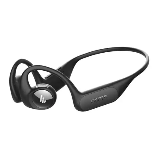 Produktbild: Edifier Comfo Run Open-Ear Wireless Air Conduction Sport Kopfhörer, Bluetooth 5.3, integriertes Mikrofon, 17 Std. Spielzeit, schnelles Aufladen, IP55 für Workouts Laufen