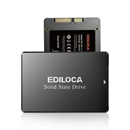 Produktbild: Ediloca SSD 128GB, SSD Festplatte Intern, 2.5