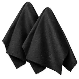 Produktbild: Edison & King 2X XXL Brillenputztücher (30x40cm) - besseres Handling der Mikrofasertücher durch Grip-Struktur …
