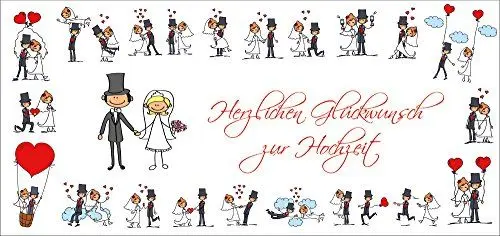 Produktbild: EDITION COLIBRI lustige Hochzeitskarte inkl. Briefumschlag, besonderes Format, hochwertiger Bilderdruck auf festem Karton, Glückwunschkarte (10653)