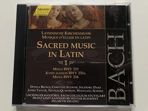 Produktbild: Edition Bachakademie Vol.71 (Lateinische Kirchenmusik 1 BWV 233, 233a, 234)