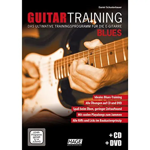 Produktbild: Edition Hage Guitar Training Blues: Das ultimative Trainingsprogramm für die E-Gitarre