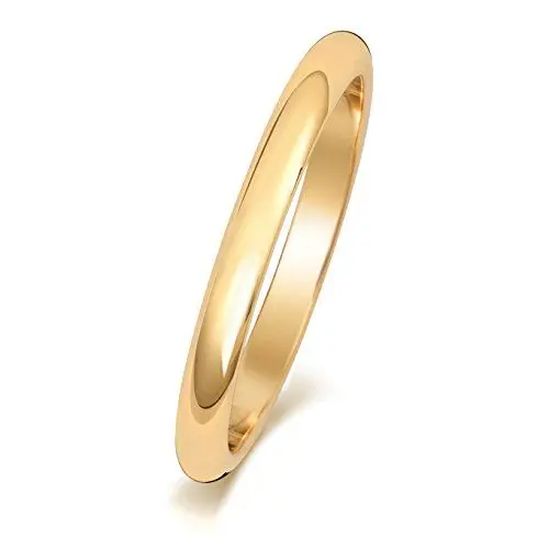 Produktbild: EDS Jewels 18 Karat (750) Gold 2mm D-Form Herren/Damen - Trauring/Ehering/Hochzeitsring TRS1900418KYRSI