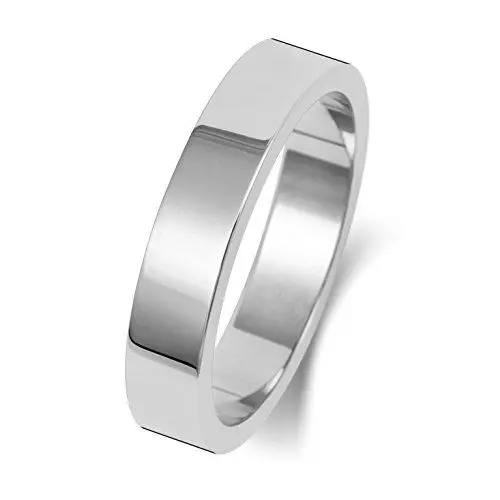Produktbild: EDS Jewels Platin 950 4mm Flach Form Herren/Damen - Trauring/Ehering/Hochzeitsring TRS18840PT950RSQ