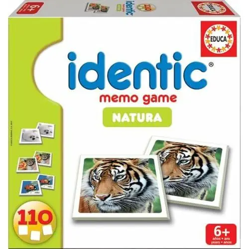 Produktbild: Educa 14783 - Identic Memospiel Natur