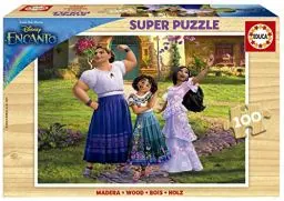 Produktbild: Educa - Holzpuzzle mit 100 Teile | Disney Encanto, 100 Teile Holzpuzzle für Kinder ab 6 Jahren (19199)