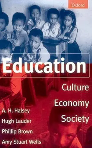 Produktbild: Education: Culture, Economy, and Society