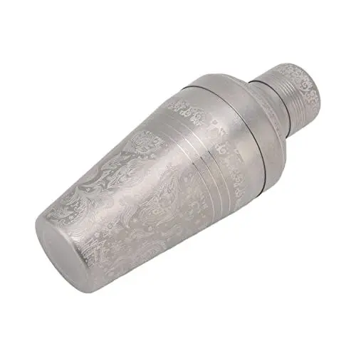 Produktbild: Eeneme Cocktail Shaker Geschirrs Püler Sicher Rost Beweis 304 Edelstahl Barkeeper Drink Mixer Bar (Mattierte Gravur im japanischen Stil)