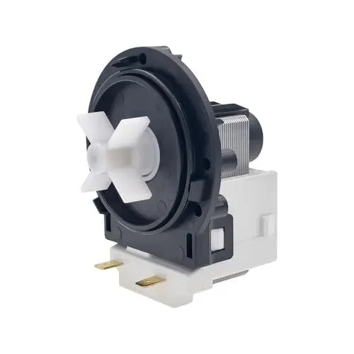 Produktbild: EEQANAO Neue Ablaufpumpe Motor für LG Waschmaschine BPX2-92L, BPX2-93L, BPX2-94L, 5859EN1006S Waschmaschine Entwässerung Teile