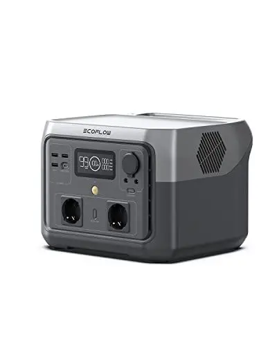 Produktbild: EF ECOFLOW Tragbare Powerstation RIVER 2 MAX, 512Wh Solargenerator mit LiFeP04, Schnellladung in 1 Stunde, für Camping/Wohnmobile, Kleine Verpackungsmängel, Produkt unbenutzt(Generalüberholt)