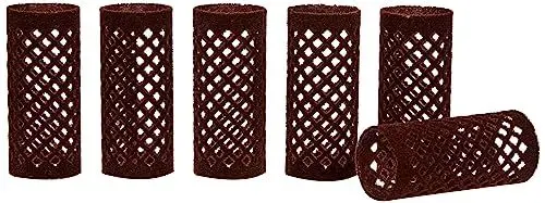 Produktbild: Efalock Professional Metallwickler beflockt, 28 mm, braun, 1er Pack, (1x 12 Stück)
