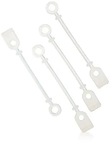 Produktbild: Efalock Professional Rundgummi Silikon lang, 1er Pack, (1x 50 Stück)