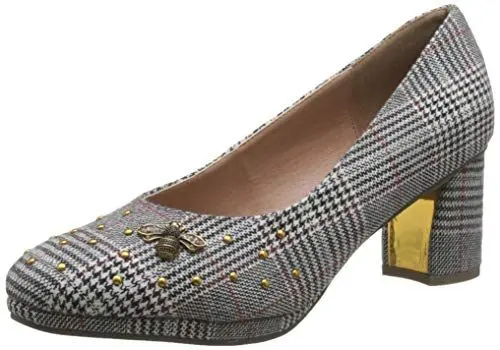 Produktbild: EFERRI Damen Abeja T-Spangen Pumps, Negro, 41 EU