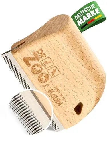 Produktbild: Effilierkamm Kobbi - Die ideale Hunde-Bürste für den Fellwechsel bei Langhaar & Unterwolle - Fellpflege für kleine, große & mittlere Hunde