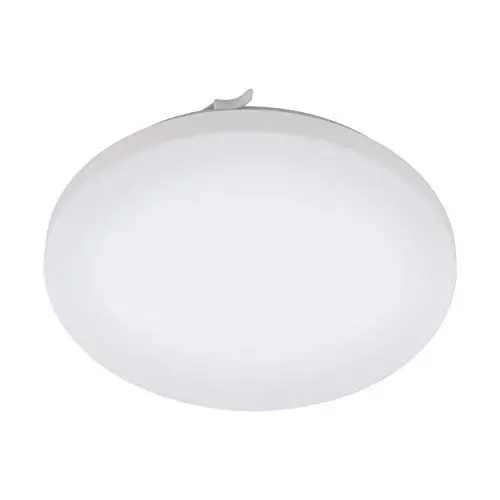 Produktbild: EGLO LED Badezimmer-Deckenlampe Frania, 1 flammige Deckenleuchte, Material: Stahl, Kunststoff, Farbe: Weiß, Ø: 33 cm, IP44