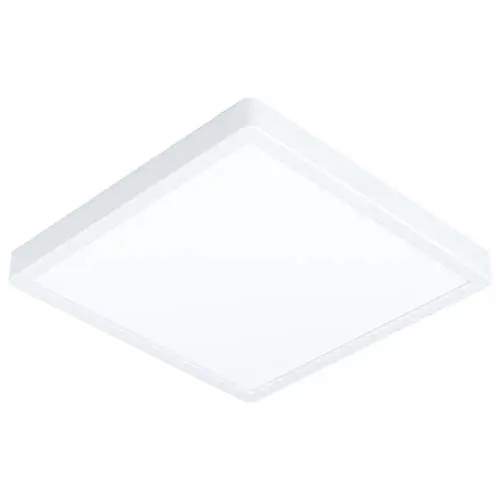 Produktbild: EGLO LED Deckenleuchte Fueva 5, L x B 28,5 cm, Deckenlampe für Küche und Büro, Aufbaulampe aus Stahl und einer Kunststoff Leuchtfläche, weiße Küchenlampe, neutralweiß