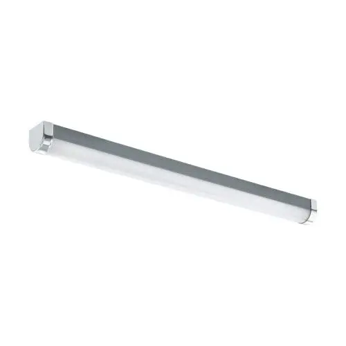 Produktbild: EGLO LED Spiegelleuchte Tragacete 1 - Wandlampe Aus Kunststoff, Metall - Badezimmer Lampe in Silber, Weiß, Chrom - Feuchtraumleuchte Neutralweiß, IP 44, L: 60 cm