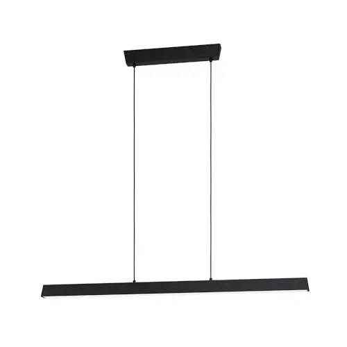 Produktbild: EGLO Connect.z Smart-Home LED Pendelleuchte Simolaris-Z, Hängelampe, ZigBee, App und Sprachsteuerung Alexa, Lichtfarbe einstellbar (warmweiß-kaltweiß), RGB, dimmbar