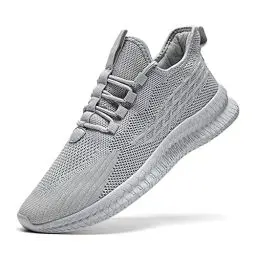 Produktbild: EGMPDA Schuhe Herren Sneaker Laufschuhe Turnschuhe Sportschuhe Herren Laufschuhe Outdoor Fitness Gym Schuhe Herren Sneaker EU Grau 45