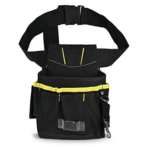 Produktbild: Ehdis Werkzeugtasche mit Gürtel Werkzeughalter Werkzeug-Tasche Mini Werkzeug Tasche aus Leinwand Multi-Purpose Werkzeughalter Organizer Werkzeug Organizer