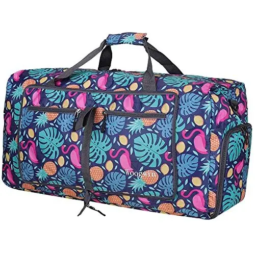 Produktbild: ehsbuy 60L Reisetasche Groß Faltbare Sporttasche Herren Damen mit Schuhfach Taschen Wasserdicht Saunatasche Travel Bag für Sports Urlaub Gym Übernachtung
