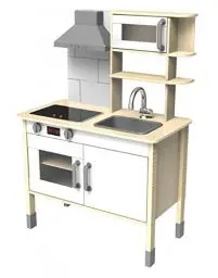 Produktbild: Eichhorn 100002494 Spielküche, Mehrfarbig, 36 x 69 x 99,5 cm