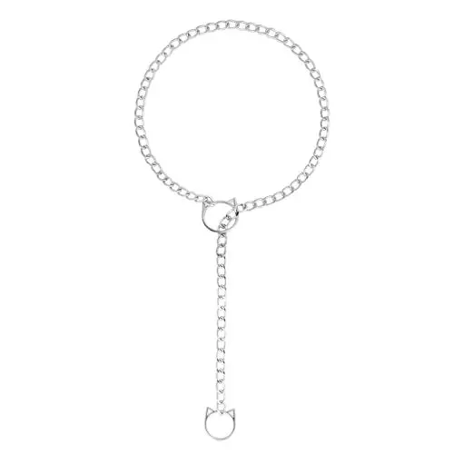 Produktbild: Eigso Y Lariat Halskette für Frauen Männer Unisex Mode Y2K Cute Cat Anhänger Kette Choker Halsband für Frau Mann