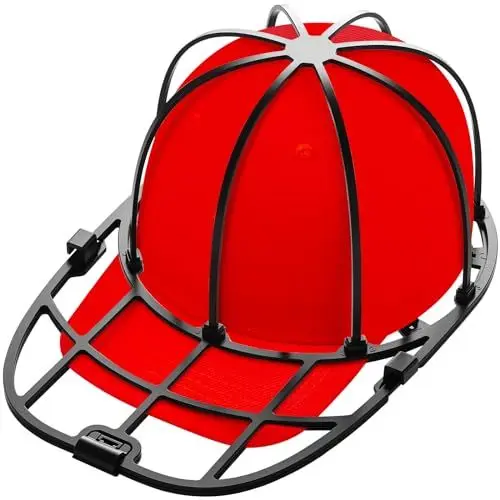 Produktbild: Eiito Cap Washer,1 Packung cap waschmaschinen form passend für Erwachsene/Kinder,basecap waschgestell cap waschen(schwarz)