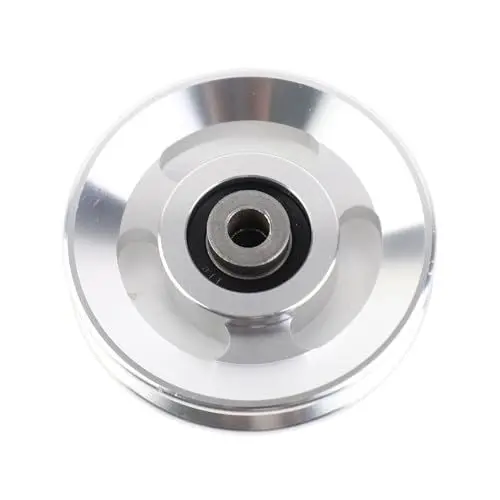 Produktbild: EIMSOAH Fitness -Fitness -Riemenscheibe Aluminium -Leichtmetallrad, Trainingstrainingsgeräte für Bewegung, Universelle Maschinenscheibe -Rad, Trainingszubehör 115mm (Durchmesser von 90 mm)
