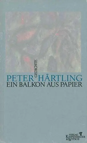 Produktbild: Ein Balkon aus Papier: Gedichte