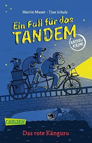 Produktbild: Ein Fall für das Tandem – Das rote Känguru, Rätselkrimi ab 9 Jahren (Detektivgeschichte mit Wimmel-, Such- und Denkrätseln zum Knobeln und Lösen des Falls)