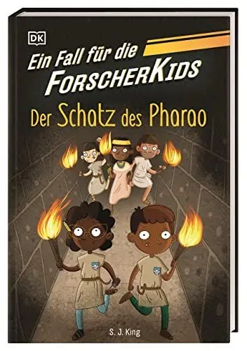 Produktbild: Ein Fall für die Forscher-Kids 3. Der Schatz des Pharao: Eine Abenteuergeschichte voller Action, Magie und spannendem Wissen. Für Kinder ab 7 Jahren