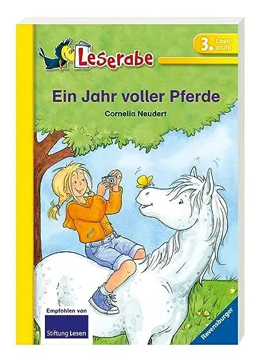 Produktbild: Ein Jahr voller Pferde - Leserabe 3. Klasse - Erstlesebuch ab 8 Jahren