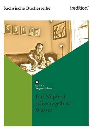 Produktbild: Ein Nilpferd schwarzgelb im Wasser