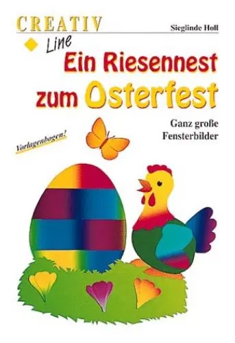 Produktbild: Ein Riesennest zum Osterfest: Ganz große Fensterbilder